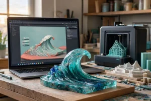 فن تصميم مجسمات ثلاثية الأبعاد: كيف تحول الأفكار الرقمية إلى واقع ملموس مع 3D Ocean Art