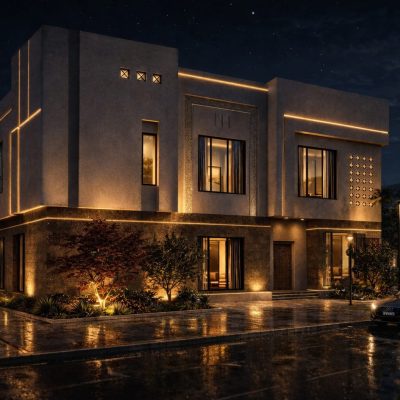 مشروع سكني دورين وملحق بحي النخيل 1408 بمدينة تبوك (9)